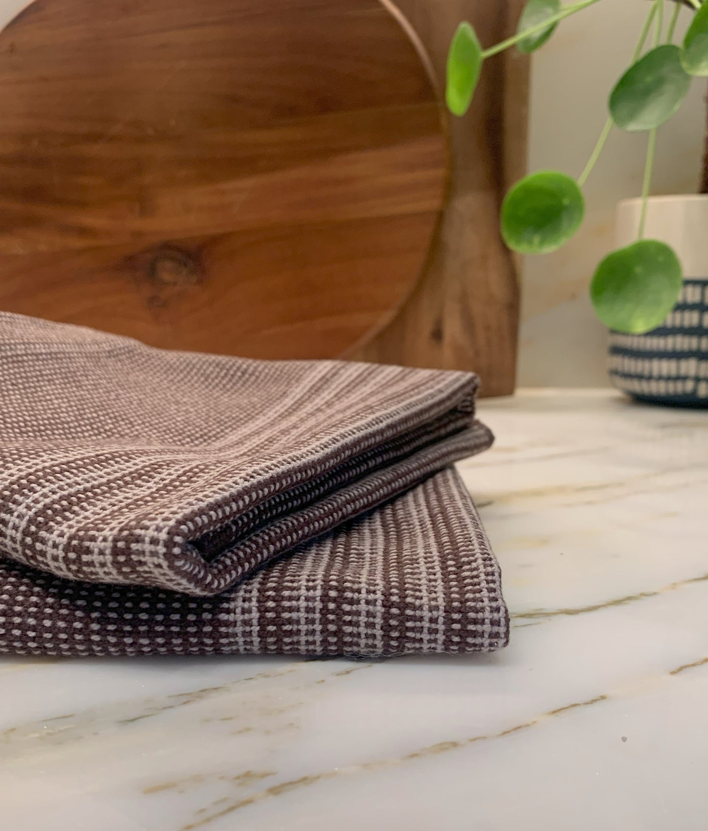 Chocolate & Stone Studio Tea Towels – Set of 2