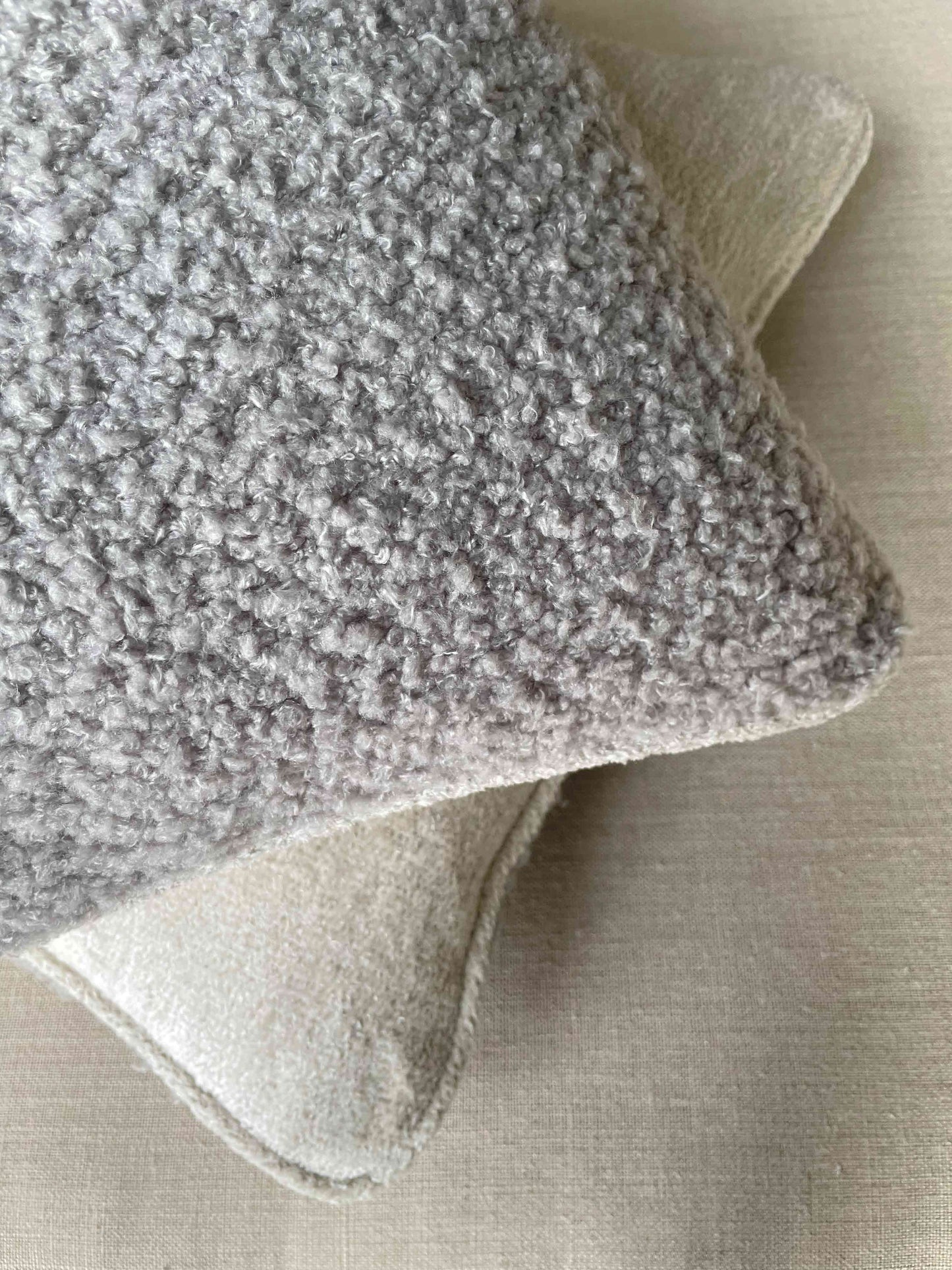 Silver & Sand Cushion