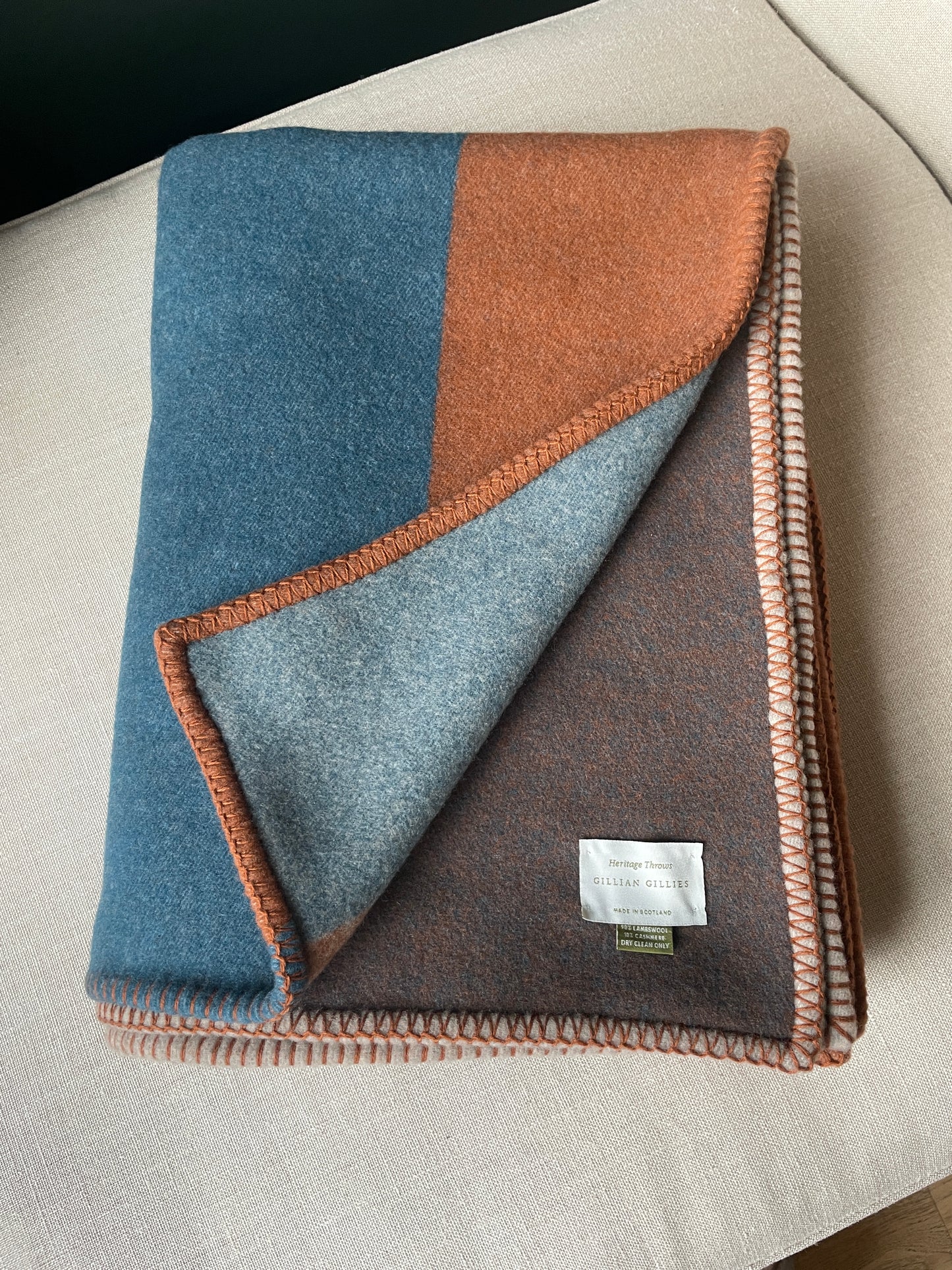 Dundee Wool & Cashmere Blanket
