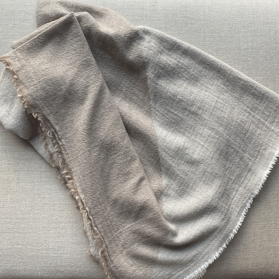 Divide & Conquer Throw- 100% Laundered Cashmere