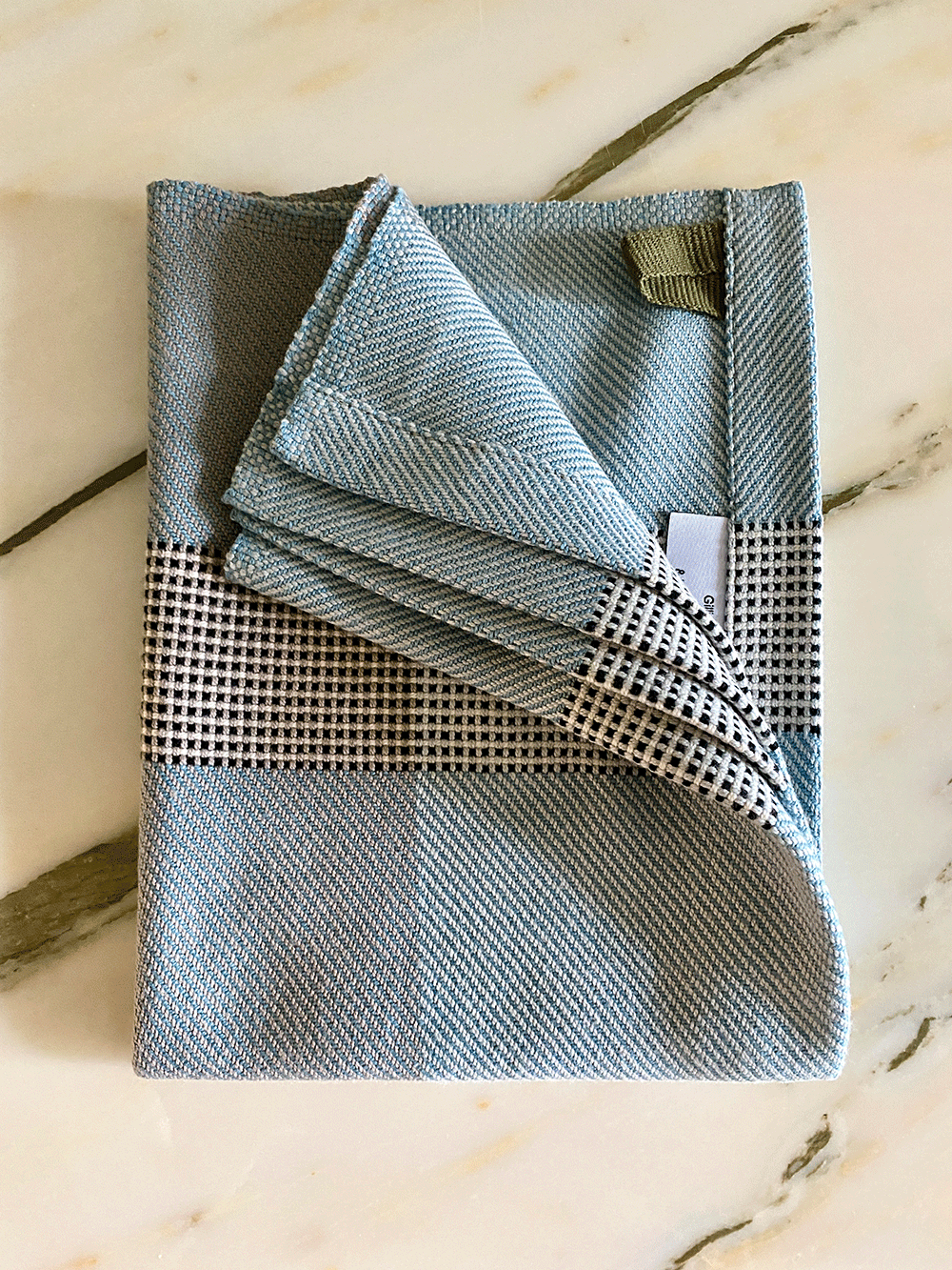 French Lavender & Ice Studio Tea Towels – Set of 2