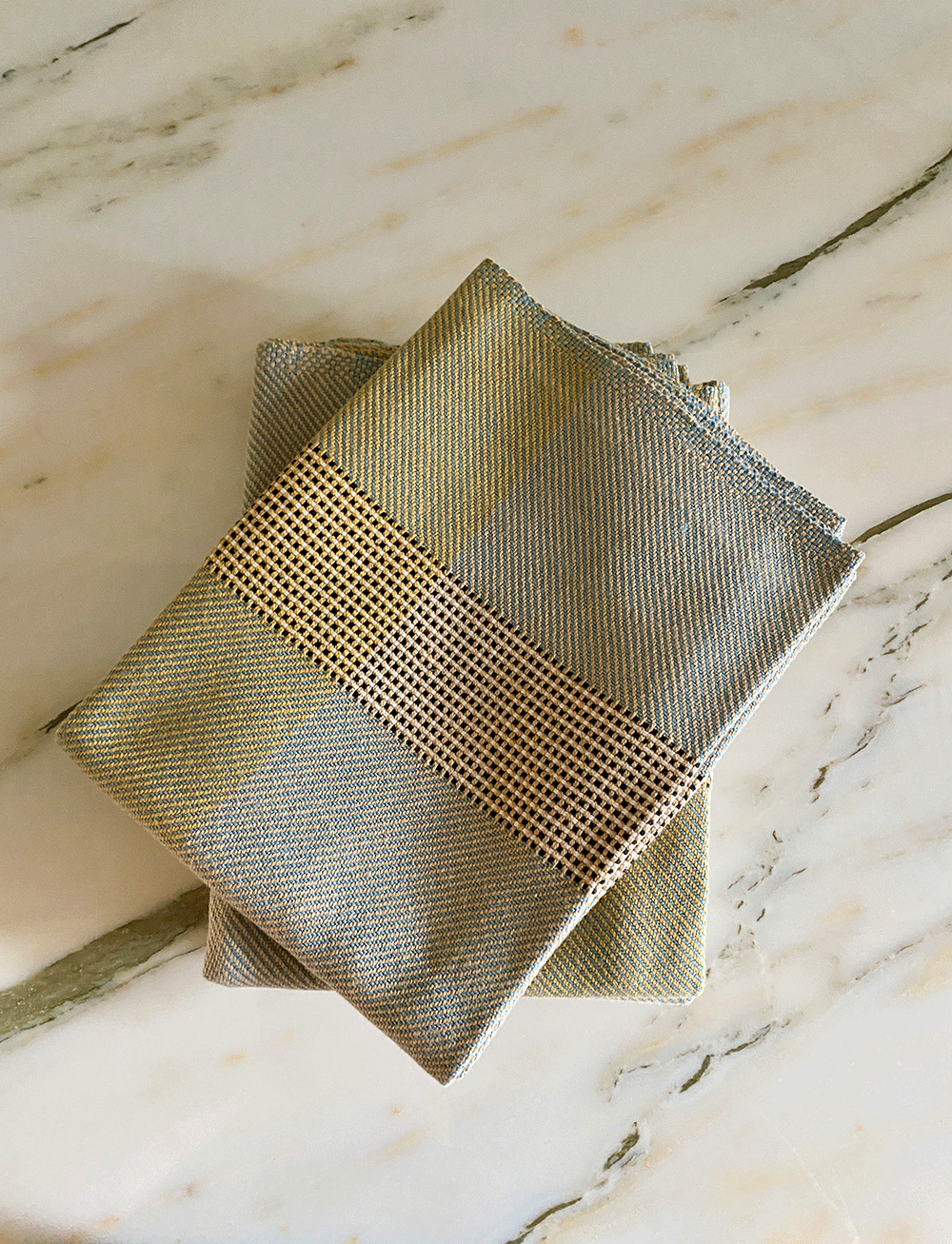 Maple & Duck Egg Studio Tea Towels – Set of 2