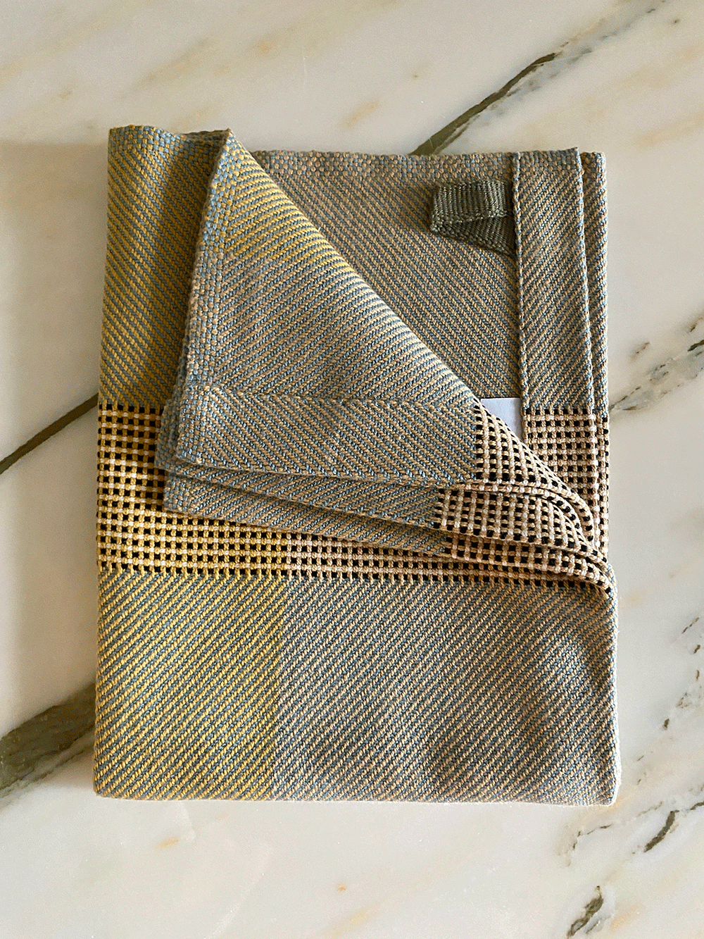 Maple & Duck Egg Studio Tea Towels – Set of 2