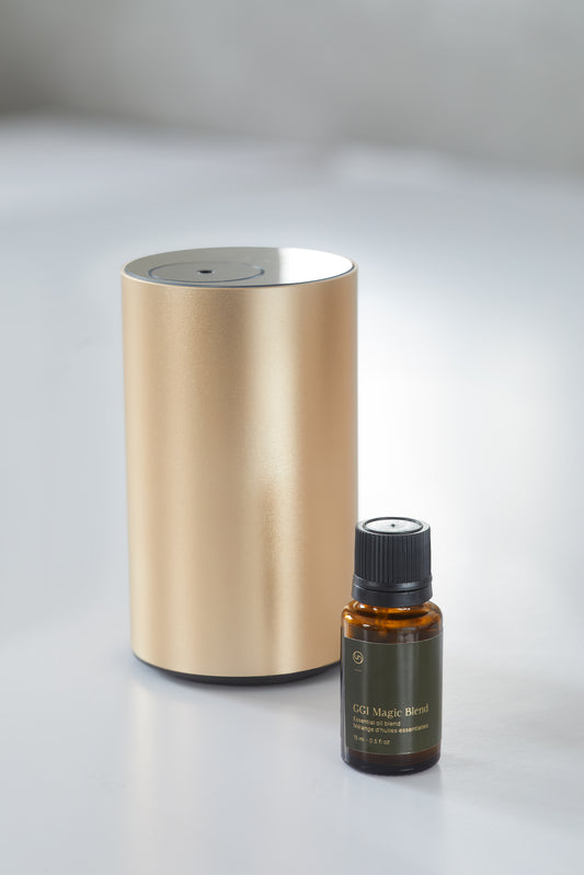 Gold Waterless Diffuser