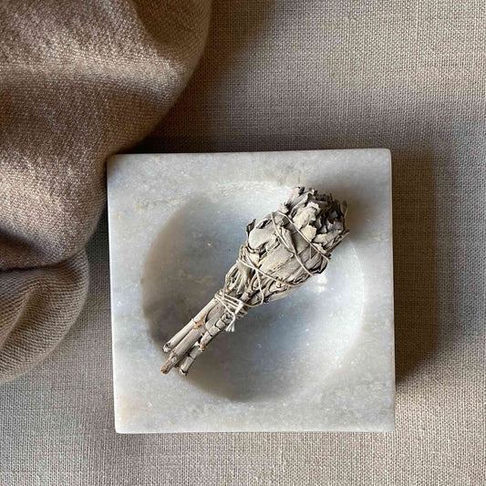 White Marble Catchall