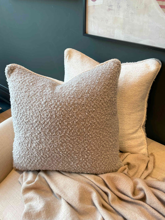 Silver & Sand Cushion